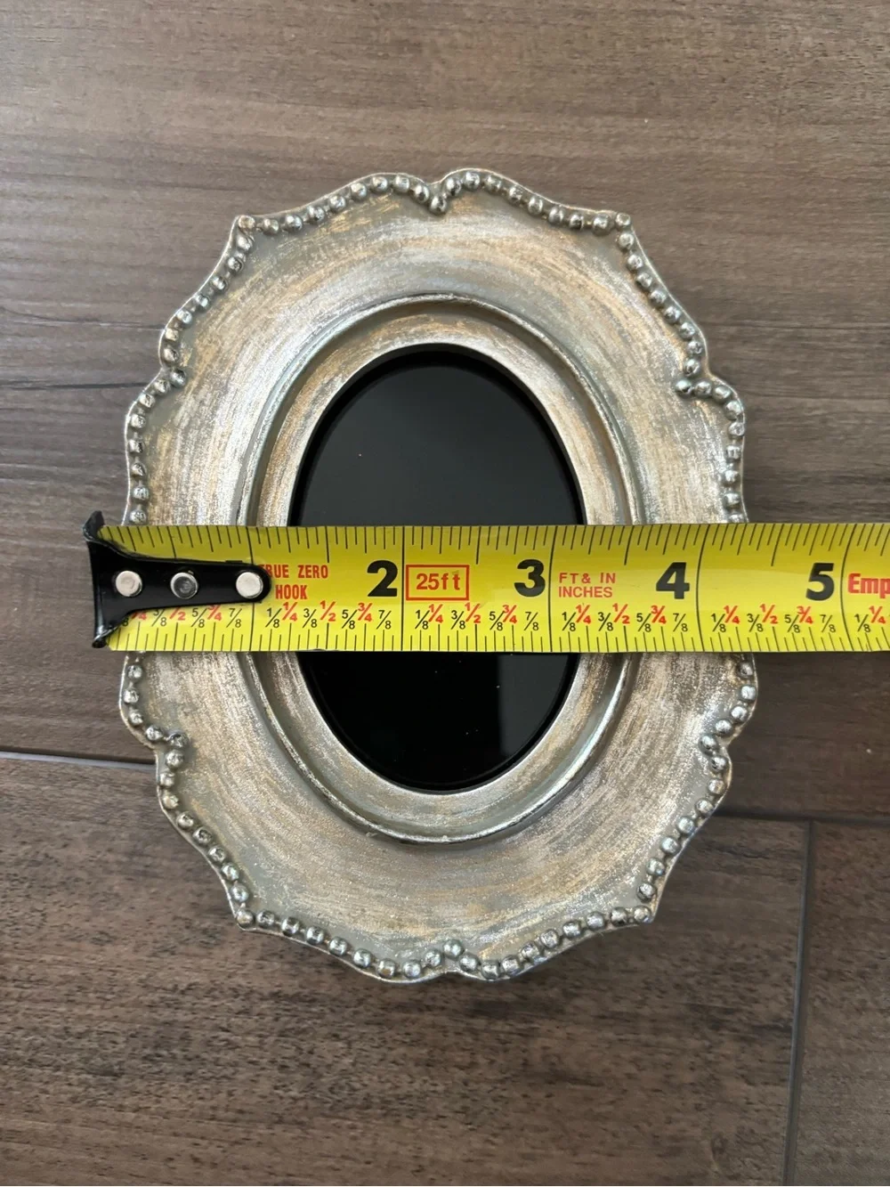 Ornate Oval Decorative Picture Frame - Gold, Silver, White, Black